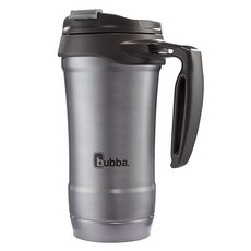 Bubba 히어로 이중 벽 진공 단열 스테인리스 스틸 여행용 머그잔 532.3ml(18 액량온스) 건메탈(Gunmetal), 1개