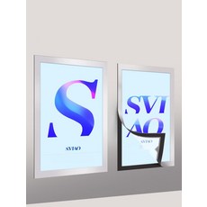 코르크 자석 게시판 아파트 자유게시판 공사 안내문, 8. A4 골드