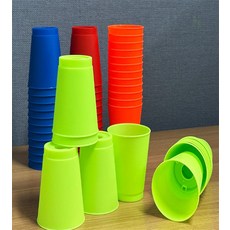 가을다미추천 스피드 스택 컵 12개입 컵게임, 레드