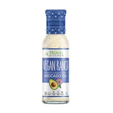 프라이멀키친 비건 랜치 드레싱 & 마리네이드 아보카도 오일 글루텐 프리 무설탕, 1개, 237ml