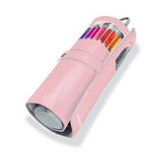스테들러 STAEDTLER 화인라이너 20색 롤케이스 세트 핑크