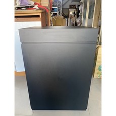 欣欣水族 魚缸底櫃 消光黑 穩固耐用 收納空間, 1個, 長45*深30*高88