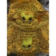 金龍佛具 太子戰甲 戰袍 太子衣 中壇元帥 三太子 粒麟金蔥 1尺3 8寸8 B廠, 1個, 1尺3神明穿-款式2（無毛邊）