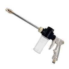 메탈롱바 고압세차 물총 가정용 수돗물 거품물총 순동스프레이 거품물총, 긴 거품 물총