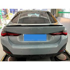 BMW 4시리즈 i4 G26 M 스포츠 세단 430i 440i 21-22 카본 파이버 트렁크 스포일러 호환