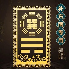 補角貼 八卦貼紙 震卦貼 正東缺角, 巽卦貼, 東南缺角