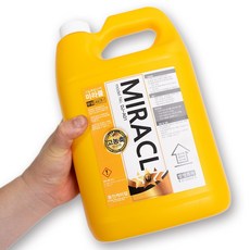 미라클 고농축 완결 방수액 방수제 시멘트 몰탈 혼합 간편시공, 4L, 1개