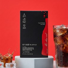 푸르농 엠지슬림콜 알파CD 콜라맛 분말스틱 10개입, 1박스, 5g