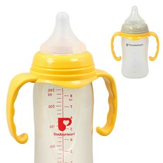 순수아 더블하트 2세대 유리 젖병 호환 / 젖병 손잡이 일반형, 1개
