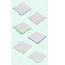 온지니 순면 가제수건 10매 1세트 순면가제손수건성인용