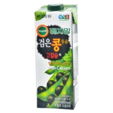 베지밀 검은콩 두유 고칼슘, 950ml, 13개