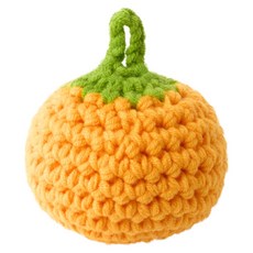 3651 마따따비 듬뿍 뜨개볼 고양이 장난감 캣닢볼, 1개, 한라봉