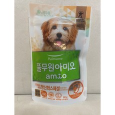 풀무원아미오 강아지 건강담은 트릿, 면역/항산화, 80g, 3개