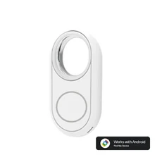 블루투스 스마트 태그 안드로이드 트래커 (실리콘 홀더 포함) 구글 허브와 연동 키 찾기 여행 가방 수하물, 06 White 1pack