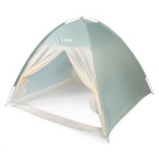 빈슨메시프 포그닝 난방 텐트 실내 침대 방한 방풍 보온 겨울 수면텐트 더블 민트