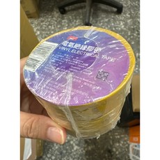3M PVC電氣絕緣膠帶 黃色 19mm x 20碼 10入組 超黏, 1個, 黃