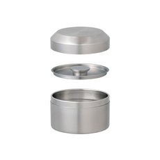 日本KINTO LT不銹鋼茶罐450ml《WUZ屋子》茶葉儲存罐，簡約設計，保鮮防潮, 1個, 250ml, Silver