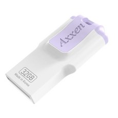 액센 i Passion USB 2.0 메모리 퍼플 Axxen H43 QUAD, 32GB, 1개