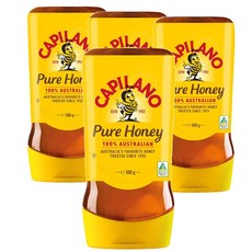 호주 카필라노 Capilano Australian Honey 100% 퓨어 호주산 허니 꿀, 500g, 4개