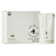 치밀 유기농 검은콩 두유 진한 무가당 콩물, 10개, 190ml