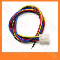 祥昌電子 JP1661系列 汽車連接器端子線 60CM, 1個, 4P 公頭母端