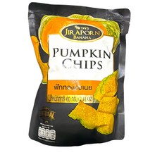 Jiraporn 泰國奶油芒果乾，獨立包裝，Q彈柔軟，天然健康零食，泰國直送, 1個, 南瓜乾60G, 60g