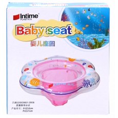 小薇的店 粉色可愛海洋圖案寶寶腋下圈嬰幼兒坐圈浮圈，安全舒適，環保材質，特價優惠中, 1個