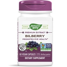 Nature's Way 然萃維 山桑子萃取素食膠囊, 60顆, 1罐