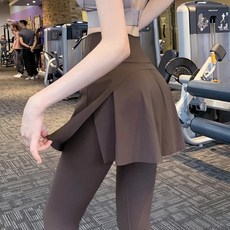 假兩件運動褲裙 跑步健身瑜伽褲裙