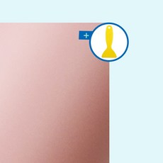 실루엣스토어 낱장 시트지 A4 25CMx30CM 롤시트지 토퍼 레터링 스티커, 무광피치핑크