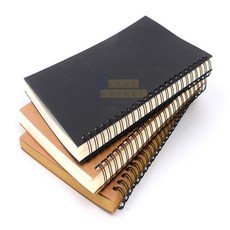 오늘상회 스프링 무지 무선스케치 미니, 브라운+브라운