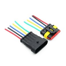 5P 방수 하네스 커넥터 암수 1세트, 상세페이지 참조, 1개