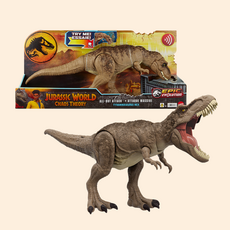 마텔 쥬라기월드 리얼 T Rex 다이노 피규어, 1개