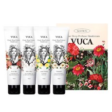 vuca 經典濃郁香氛護手霜4件組, 240ml, 1個