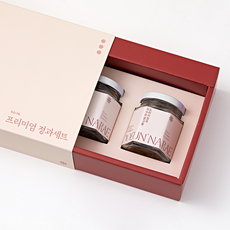 조은나래 콩고물 도라지정과 선물 세트 80g X 3개입, 3개, 보자기 없음