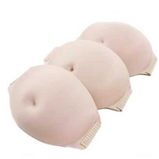 가짜 임산부 체험 실리콘복대 촬영소품 활용 임신 배