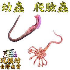 TOY & MODEL WORKSHOP 異形契約 1/6 爬臉蟲模型, 幼蟲