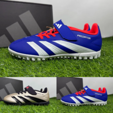 아디다스 키즈 축구화 프레데터 클럽 H&L TF 초등 주니어 유소년 발편한 가벼운 벨크로 찍찍이 맨땅용 인조잔디용 풋살화