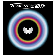 【雙兵桌球】BUTTERFLY TENERGY 80 FX, 1個, 黑色 2.1mm, 黑色, 1