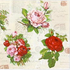 로즈번츠 냅킨 20장 K-29-027, 20개