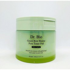 닥터바이오 그린 라이스 바이옴 모공 토너 패드, 1개, 60매입