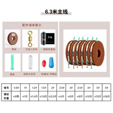 廣隆 隱形斑點線組 競技台釣組 太空豆 八字環 鉛皮 漂座, 1個