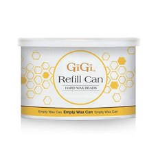 GiGi 하드 왁스 비즈 제모 스트립 불필요 396g 277211, Refill Can, 1