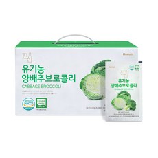 휴럼 진심 유기농 양배추브로콜리 유기농만을 담은 유기가공식품 인증, 1개, 1920L