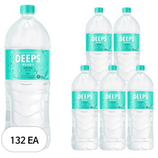 Deeps 그린 먹는해양심층수, 2L, 132개