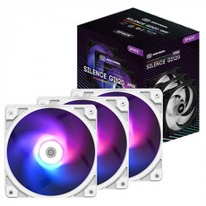 3RSYS Silence GI 120 ARGB (3팩 화이트), 1개, 1, 1