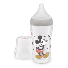 누크 퍼펙트매치 젖병 + 젖꼭지 M 세트, 디즈니 미키, 260ml, 1세트
