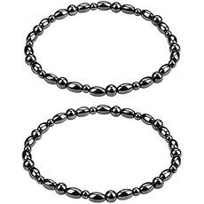 Drkao One Pack 여성용 구리 자기 발찌 남성용 자석 크리스마스 선물 연인 친구 부모님을 위한 Pulsera De Cobre Para Mujer, Gun Metal Polished