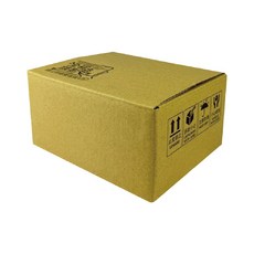 紙箱龍 紙箱 20x15x10cm 三層B浪, 棕色, 100個