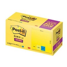 3M)포스트-잇 노트(654SSN-15A 대용량팩/76x76mm) kal*945KO, 1개, 1개